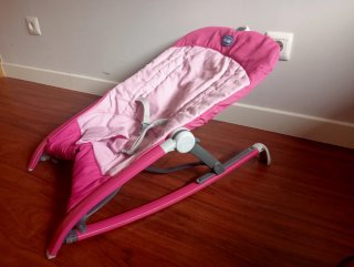 Hamaca Chicco bebé rosa