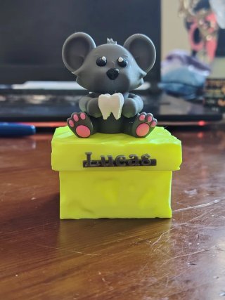 Ratón Guarda Dientes 3D Personalizado