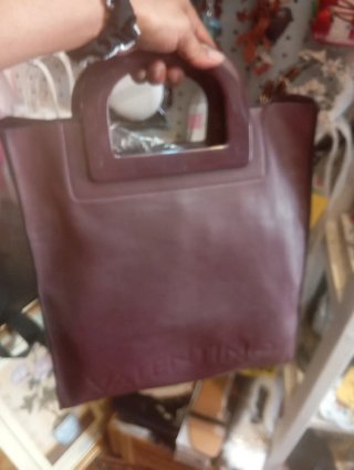 Borsa donna Viola Pelle