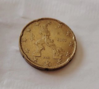 20 Céntimos Italia 2002