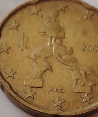 20 Céntimos Italia 2002