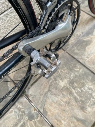 Bicicleta Carretera Conor WRC Negra y Roja