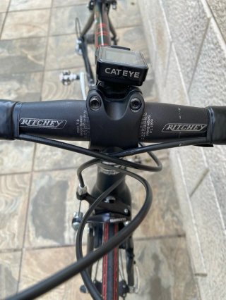 Bicicleta Carretera Conor WRC Negra y Roja