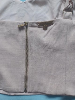 REBAJA HOY! Top nuevo Camaleónica beige talla L