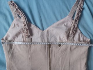 REBAJA HOY! Top nuevo Camaleónica beige talla L