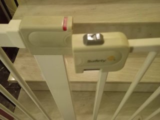 Barrera de seguridad para bebés escaleras