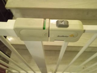 Barrera de seguridad para bebés escaleras