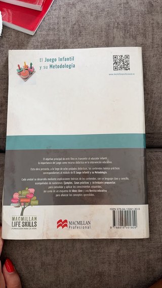 Libro el juego de infantil y su metodologiá