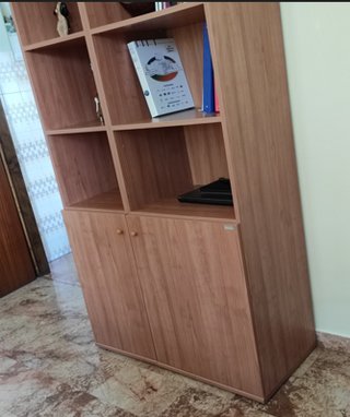 Set Librerie Legno e Metallo