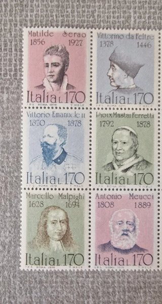 Foglietto francobolli Repubblica Italiana