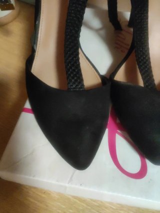 Zapatos de tacón Stradivarius negros