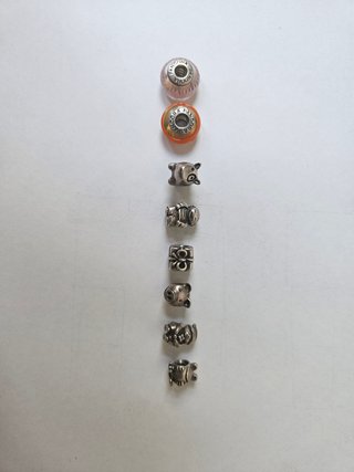 Pandora Charms plata y murano