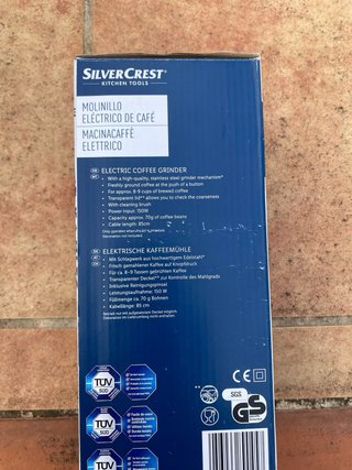 Molinillo Eléctrico SilverCrest Nuevo