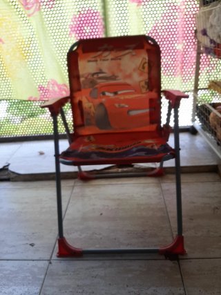 Silla infantil Cars plegable