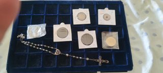 Lote de monedas antiguas y modernas