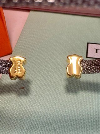 Pulsera Tous Oso Oro y Acero