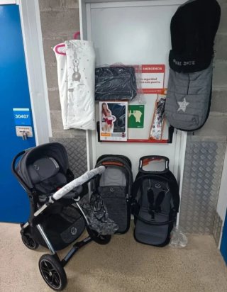 Cochecito Jane Kawai Pro 4 piezas+Accesorios