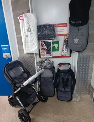 Cochecito Jane Kawai Pro 4 piezas+Accesorios