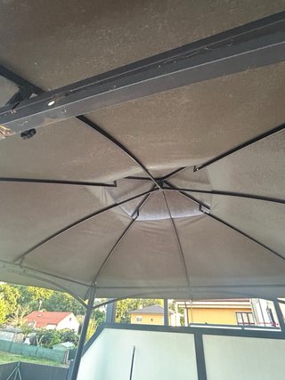 Pérgola 3x3 Gris