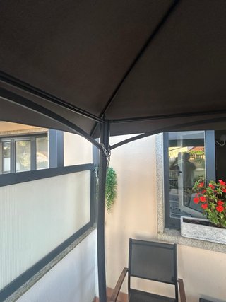 Pérgola 3x3 Gris