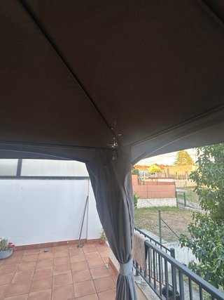 Pérgola 3x3 Gris