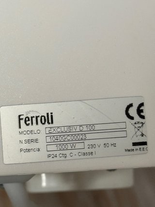 Radiador Ferroli blanco