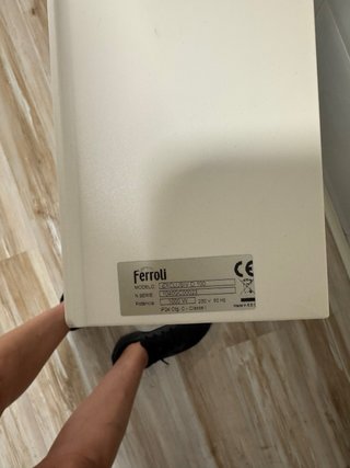Radiador Ferroli blanco