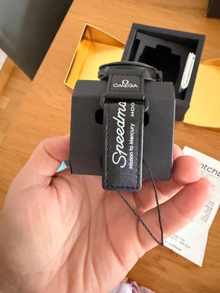 Omega x Swatch Mission to Mercury Negro
