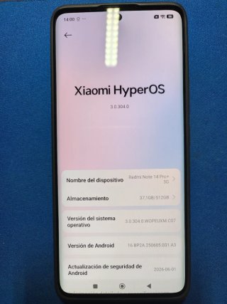 Xiaomi Redmi Note 14 Pro+ Midnight Black