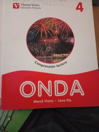 Onda, 4 Educación Primaria comprensión lectora