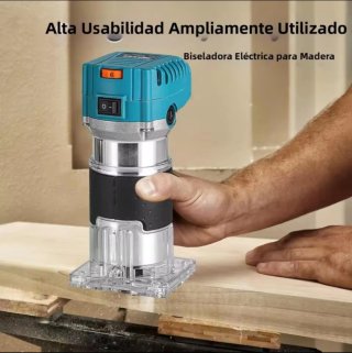 Fresadora Eléctrica 15 Fresas Madera