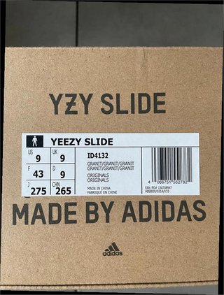 Adidas Yeezy Slide Granite Talla 43