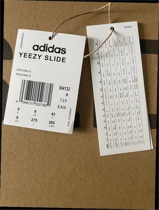 Adidas Yeezy Slide Granite Talla 43
