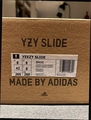 Adidas Yeezy Slide Granite Talla 42