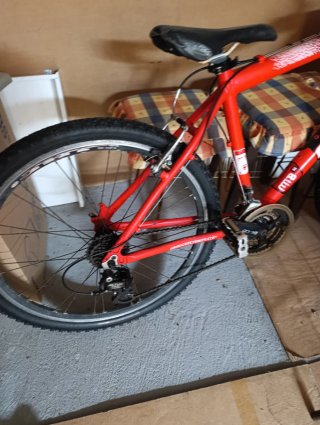 Bicicleta Hombre Roja