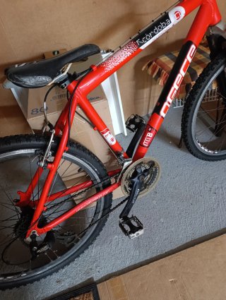 Bicicleta Hombre Roja