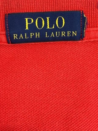 Polo Ralph Lauren Uomo Taglia XL Rossa Cotone Pony