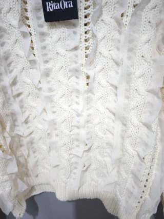 Jersey Rita Ora Edición Limitada Blanco Talla S