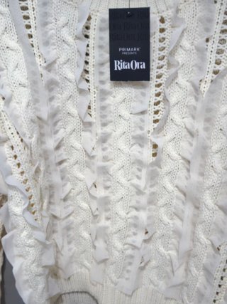 Jersey Rita Ora Edición Limitada Blanco Talla S