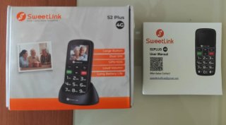 Teléfono SweetLink S2 Plus 4G personas mayores.