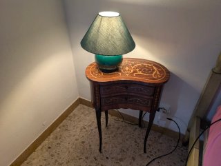 Coppia Comodini Luigi XVI Intarsiati