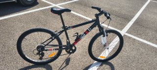 Bicicleta Infantil B'Twin RR 5.0 Jr Negra