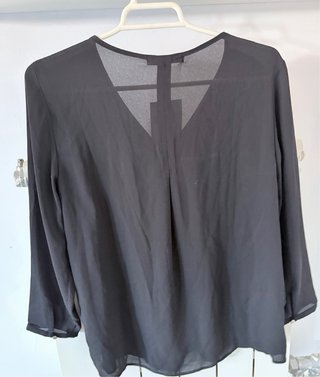 Camisa Bershka gasa negra talla S nueva etiqueta