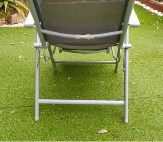 Tumbona de terraza plegable
