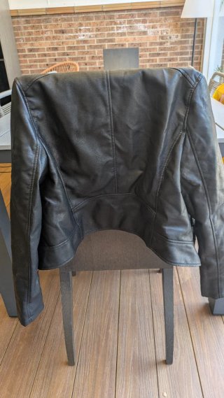 Cazadora Biker Polipiel Mujer