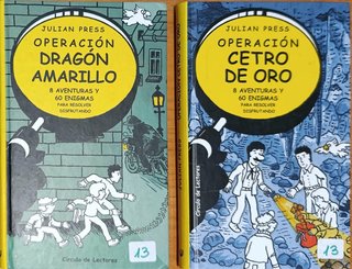2 libros Operación de Julian Press