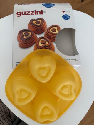 Stampo Guzzini 4 cuori in silicone