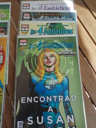 Comics Los 4 Fantásticos. 7 primeros números.