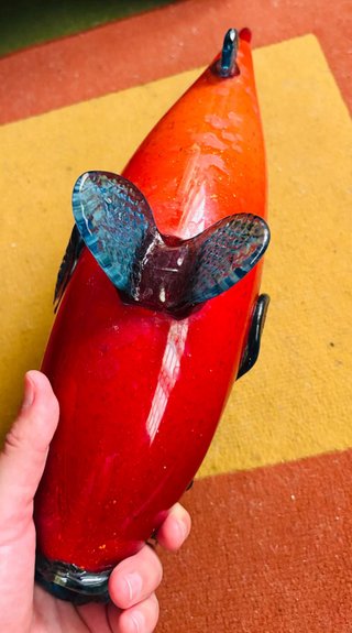 Pez Murano Vidrio Soplado Artesanal