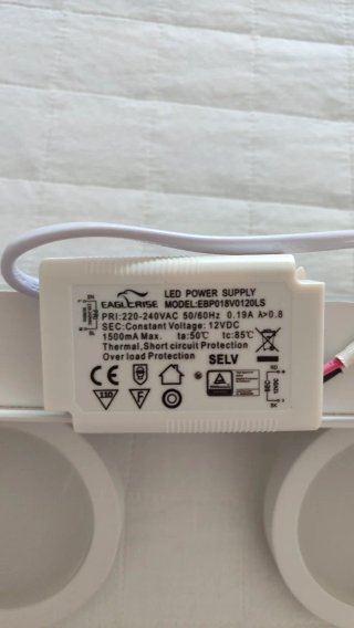 Aplique LED Pared Blanco